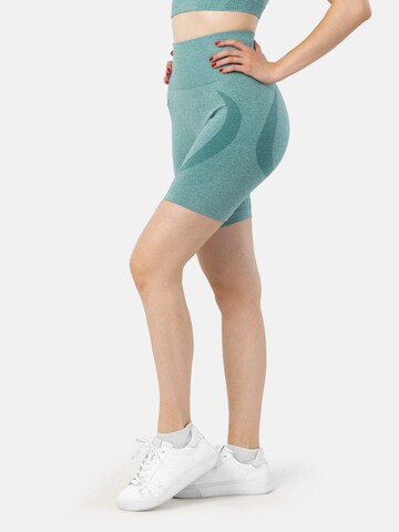 LEAFLETIC - Skinny Leggings 'Leafletic Women’s Shorts' en verde
