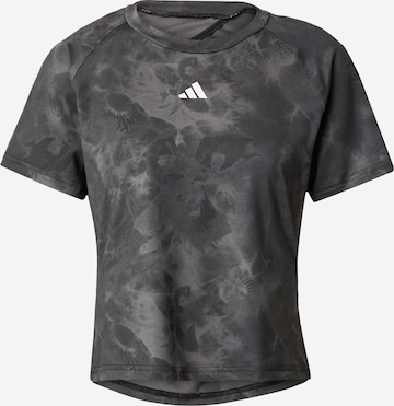 ADIDAS PERFORMANCE - Camisa funcionais 'Essentials' em cinzento: frente