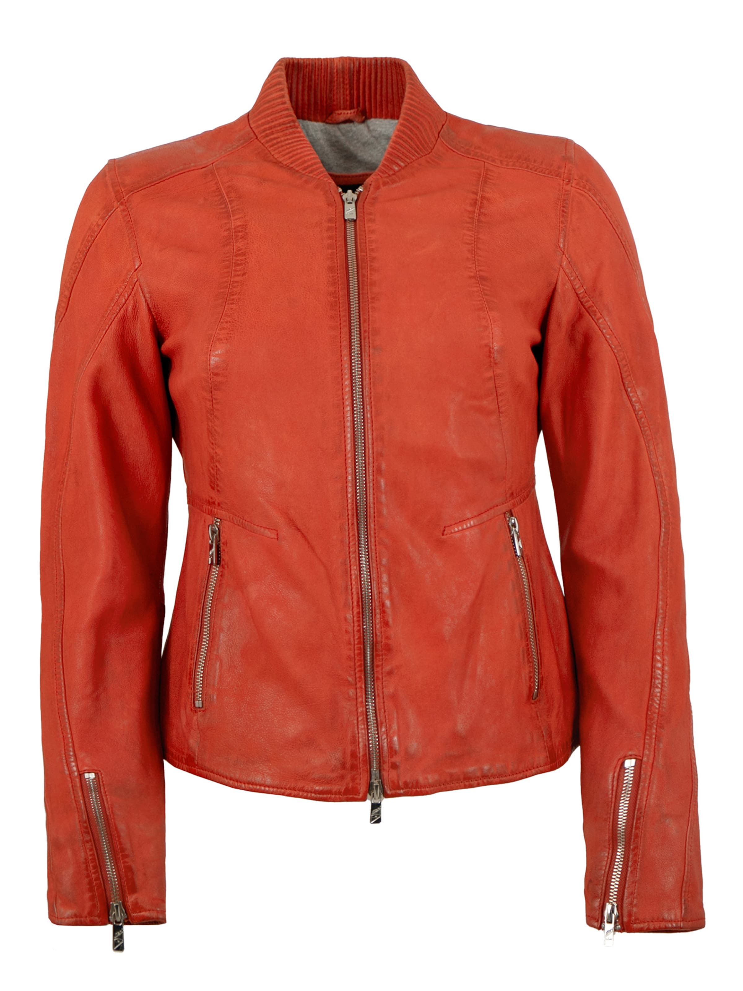 Jilani Between-Season Jacket 'Saya' in Red: front