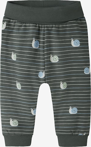 NAME IT Дънки Tapered Leg Панталон 'NBMVIMMER' в сиво: отпред