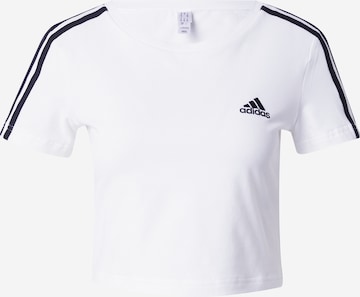 balta ADIDAS SPORTSWEAR Sportiniai marškinėliai 'BABY': priekis