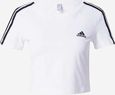 Tricou funcțional ADIDAS SPORTSWEAR pe negru / alb, Vizualizare produs