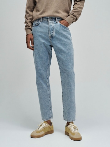 Salsa Jeans Slimfit Chino in Blauw: voorkant