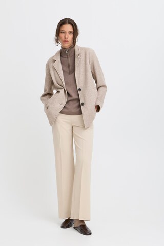 b.young Between-Seasons Coat 'BYBONDY' in Beige
