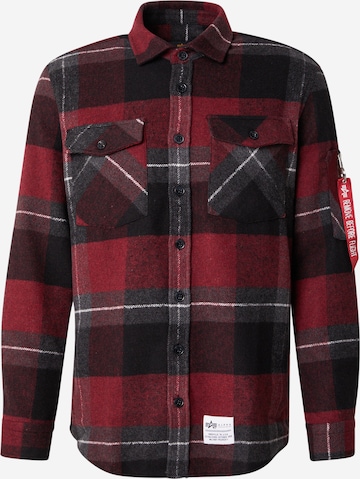 ALPHA INDUSTRIES Regular Fit Paita värissä musta: etupuoli