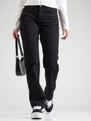 WEEKDAY - regular Vaquero 'Laika' en negro: frente