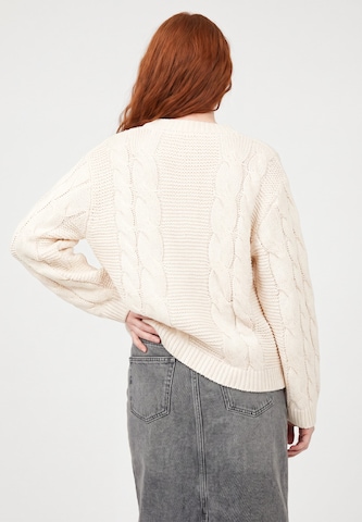 DreiMaster Vintage Knit Cardigan in White