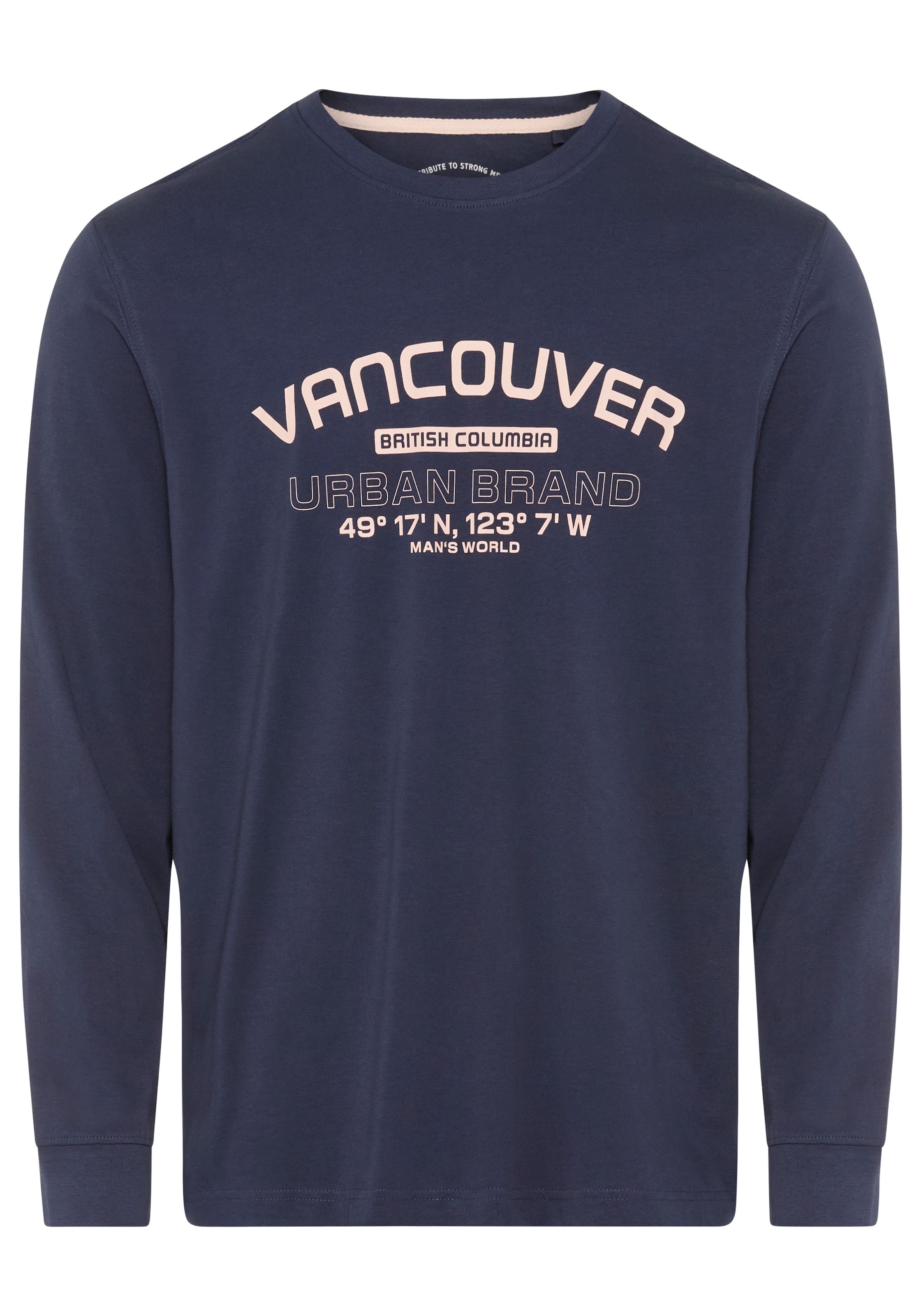 Man's World Shirt in Blue: front