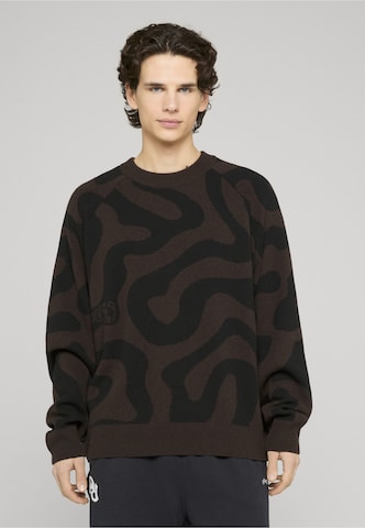 Pockies Pullover in Braun: Vorderseite