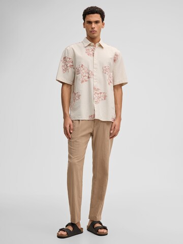 STRELLSON Comfort fit Overhemd 'Casyn' in Wit