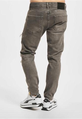 Slimfit Jeans 'Frank' di 2Y Premium in grigio