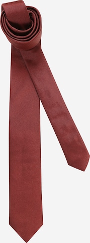 HUGO Red - Corbata en rojo: frente