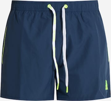 Shorts de bain Sundek en bleu : devant