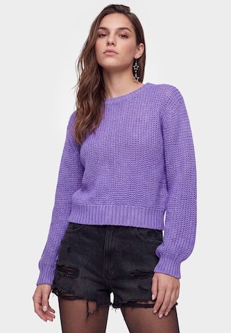 Pull-over myMo ROCKS en violet : devant