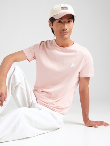 Maglietta di Karl Lagerfeld in rosa: frontale