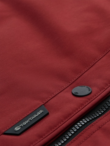 TOM TAILOR - Chaqueta de entretiempo en rojo