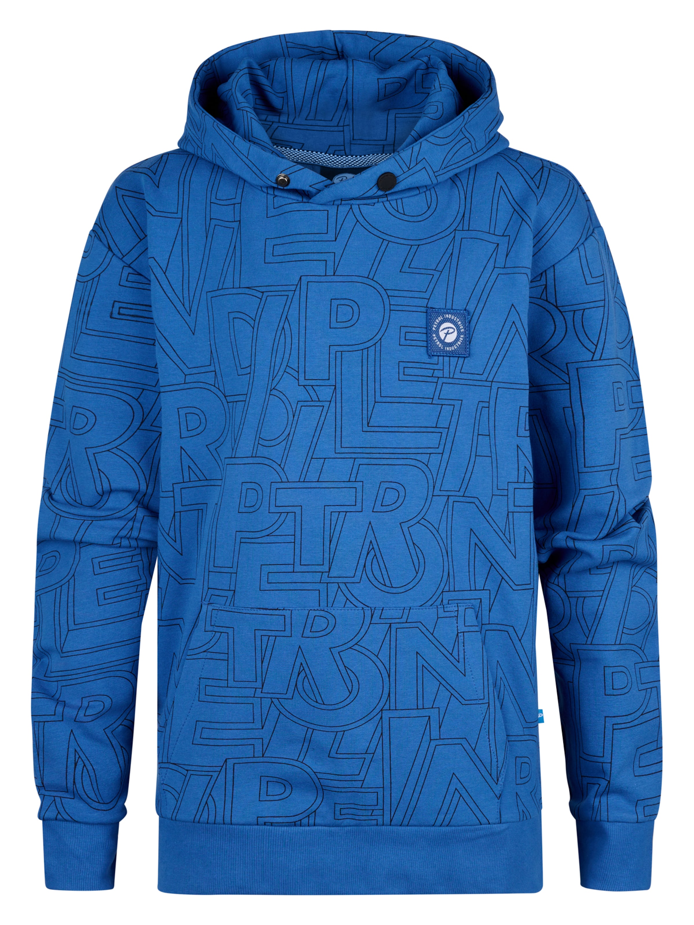 Petrol Industries Sweatshirt 'Oceana' in Blue: front