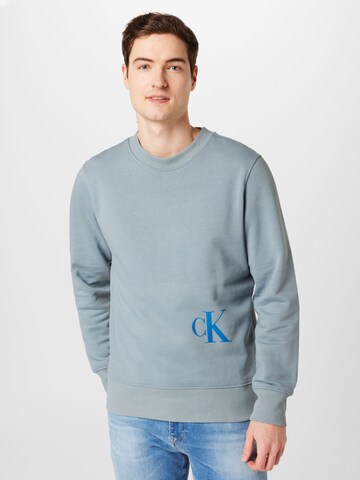 Calvin Klein Jeans - Sudadera en gris: frente