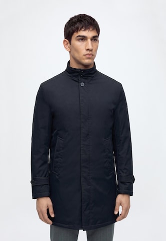 Bruun & Stengade Between-Season Jacket 'Bedford' in Blue: front