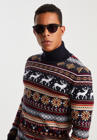 Leif Nelson Sweater in Blue