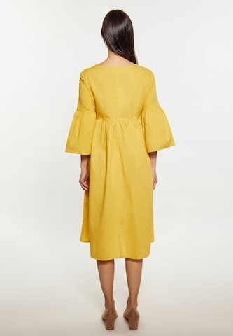 Usha Dress in Yellow