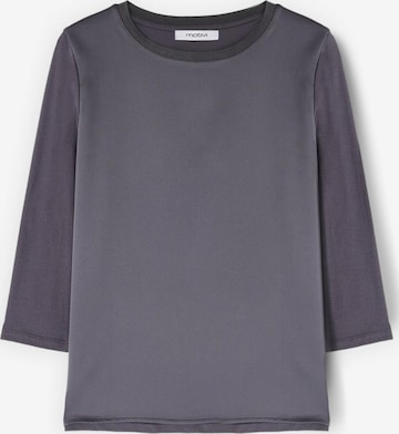 T-shirt MOTIVI en gris : devant