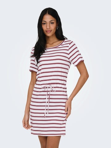 ONLY Dress 'ONLHAPPY' in Red: front