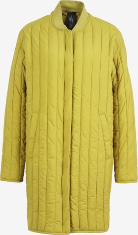 Fuchs Schmitt Between-Seasons Coat in Yellow: front