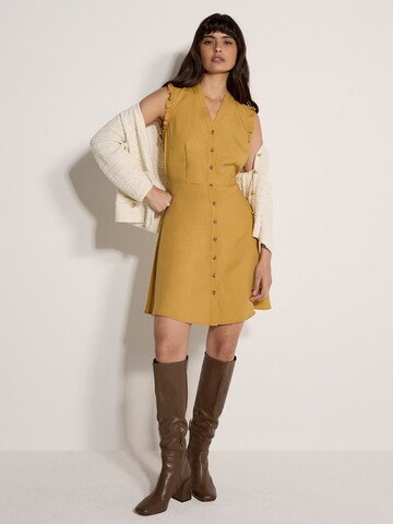 Apricot Jurk in Geel