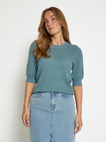 Pullover 'Tala' di Peppercorn in blu: frontale