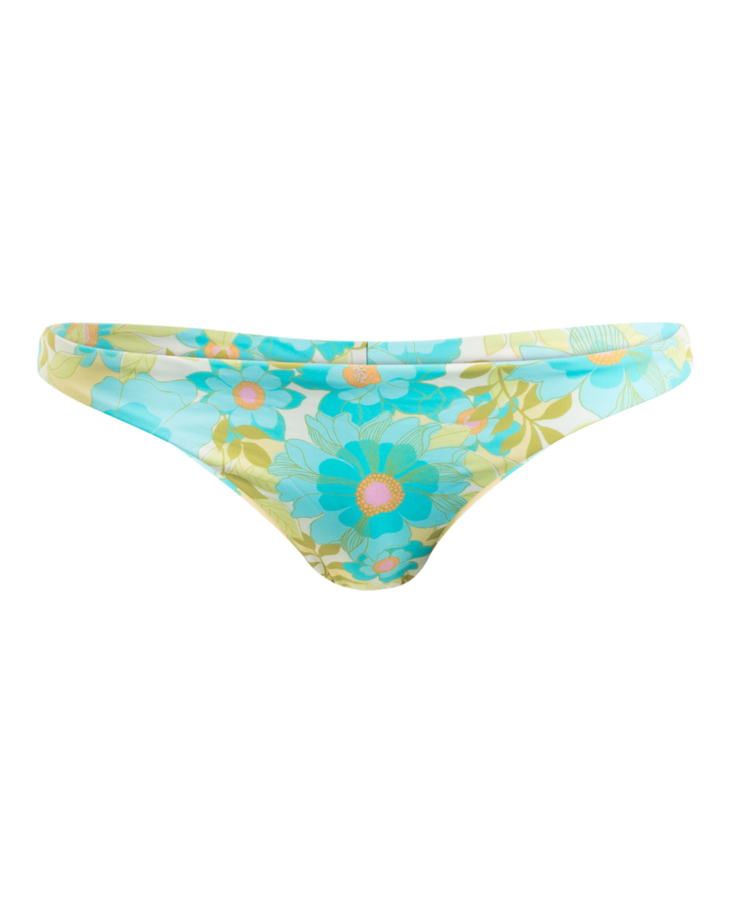 BILLABONG Bikini Bottoms 'Summer Sky' in XL in Aqua / Olive / Light green / natural white, Item view