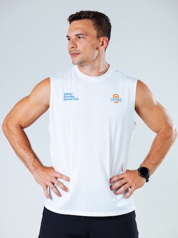 Lifters Sportweste 'Hybrid Club Sport' in Weiß: Vorderseite