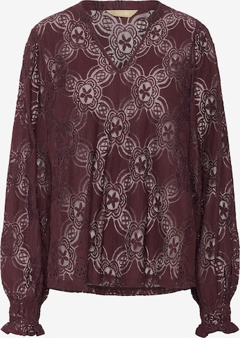 CULTURE Bluse 'CUOlu' i rød: forside