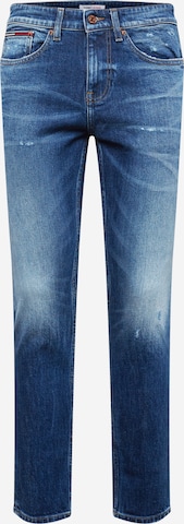 Tommy Jeans نحيف جينز 'AUSTIN' بلون أزرق: الأمام