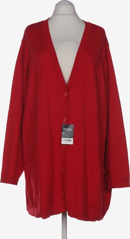 Ulla Popken Sweater & Cardigan in 7XL in Red: front