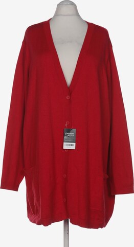 Ulla Popken Strickjacke 7XL in Rot: predná strana