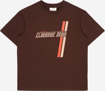 GRUNT - Camiseta 'Ayden' en marrón: frente