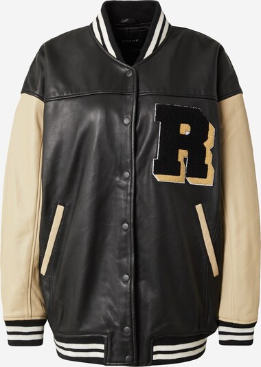 RAIINE Jacke 'AMERY' in beige / schwarz / weiß, Produktansicht