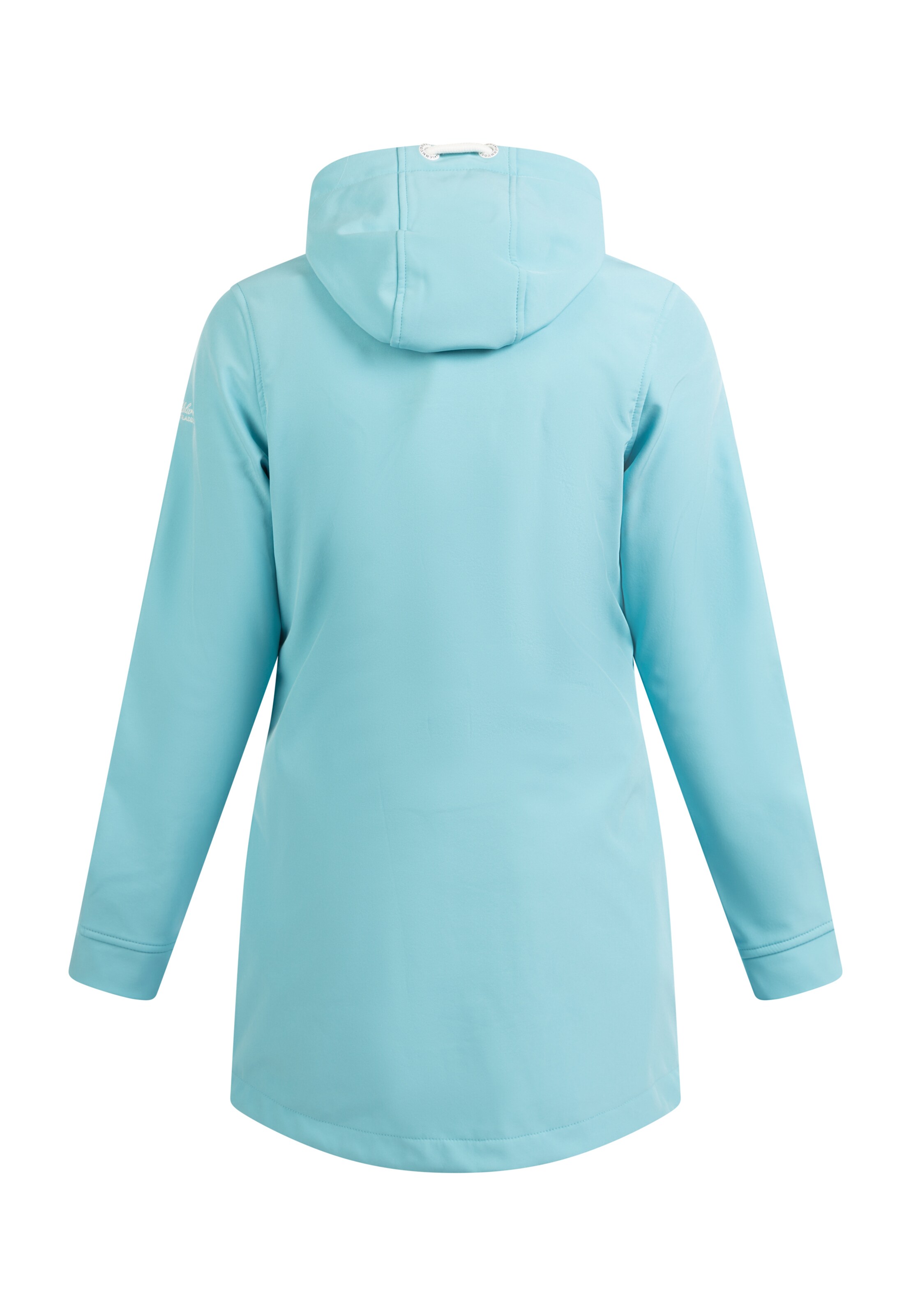 Schmuddelwedda Toiminnallinen pitkä takki 'Alzette' värissä sininen