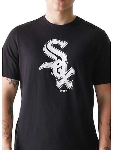 NEW ERA Bluser & t-shirts 'Camiseta new era negra white sox nos mlb regular tee chiwhi' i sort