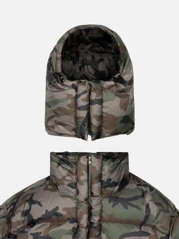 ENRAGE Winterjacke 'PUFFY' in Grün
