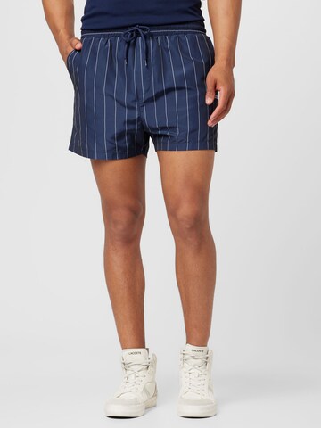 Les Deux Loosefit Shorts 'Jake' in Blau: predná strana