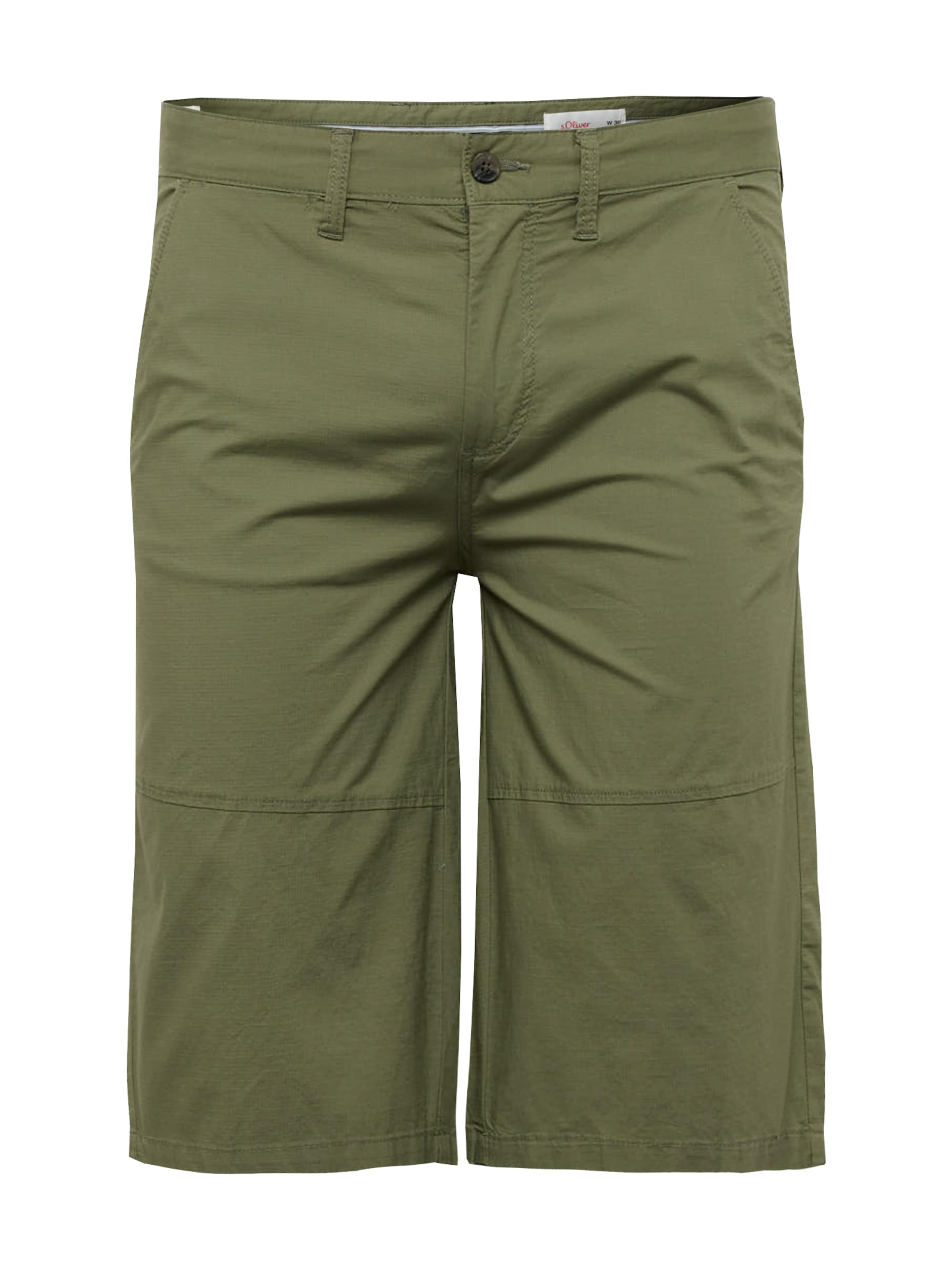 s.Oliver Men Big Sizes Hose 'Phoenix' in Grün: Vorderseite