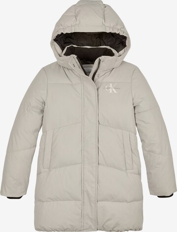 Veste d’hiver Calvin Klein Jeans en beige : devant