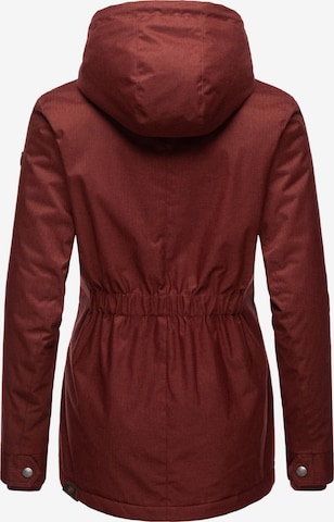 Ragwear Winterjas 'Monade' in Rood