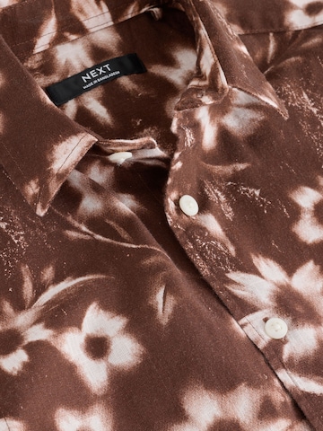 Coupe regular Chemise Next en marron