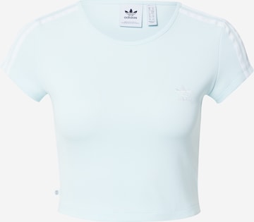 ADIDAS ORIGINALS T-shirt 'Adicolor Classics 3-Stripes' i blå: framsida