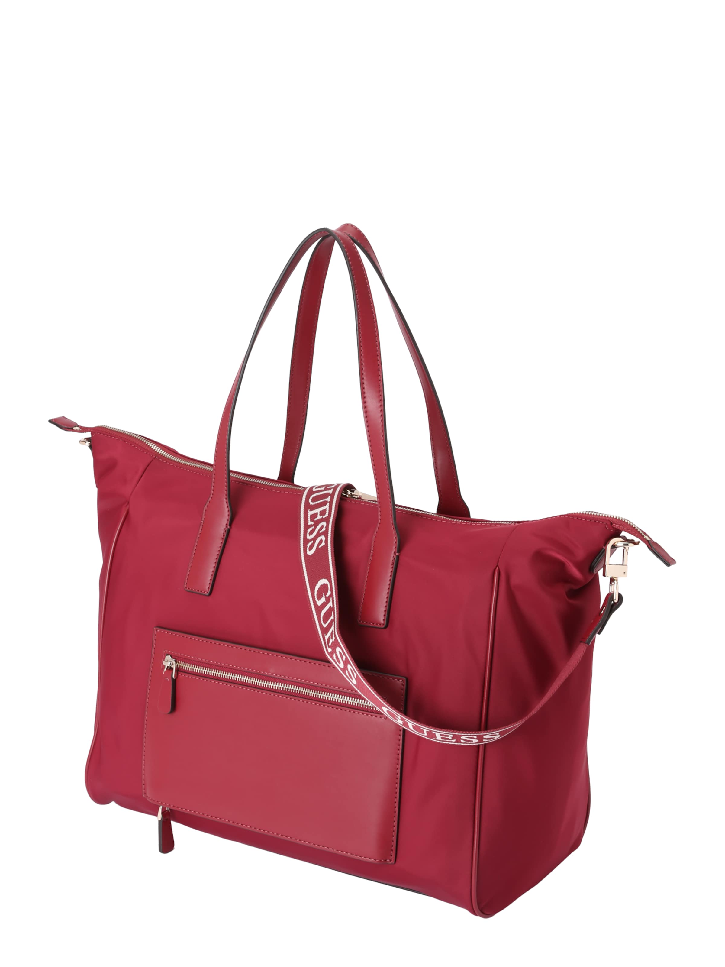 GUESS Шоппер 'FOLLIE CHIT CHAT' в Красный