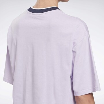 Reebok - Camisa funcionais em roxo