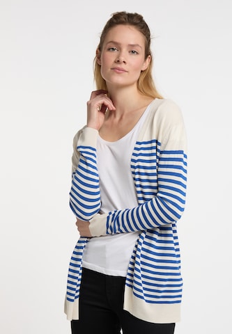 Cardigan DreiMaster Maritim en beige : devant